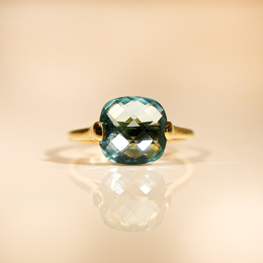 APHRODITE YELLOW GOLD RING