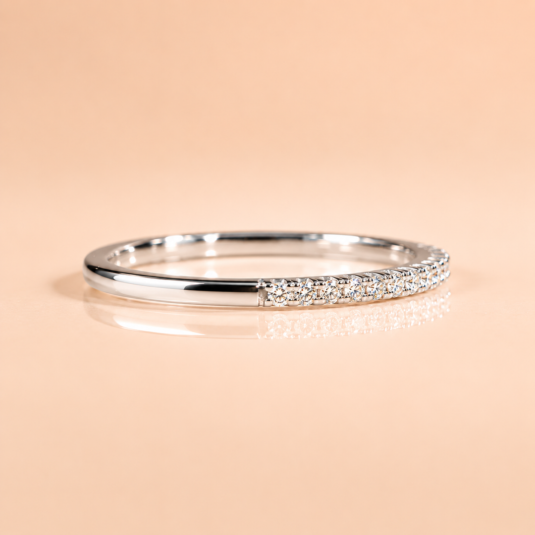 BAGUE BIANCA DIAMANTS OR BLANC