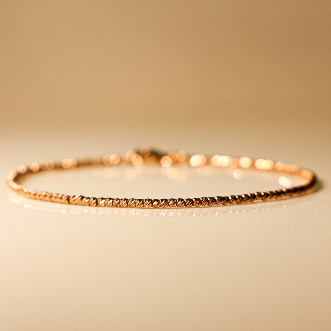 BRACELET GOLDEN HOUR OR ROSE MEDIUM