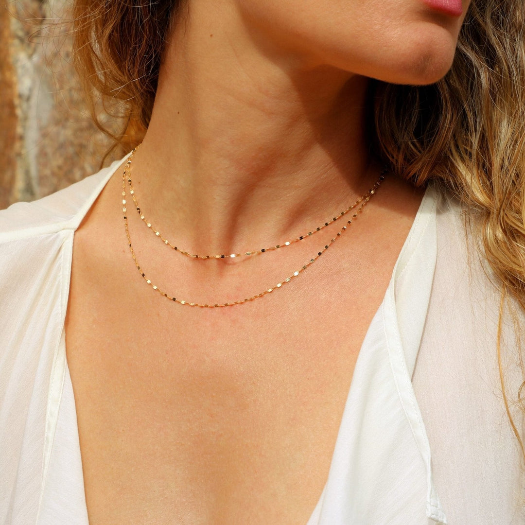 COLLIER NICOLETTA OR JAUNE