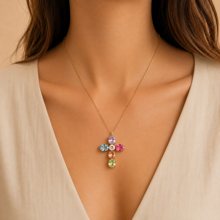 COLLIER CROIX AMARA