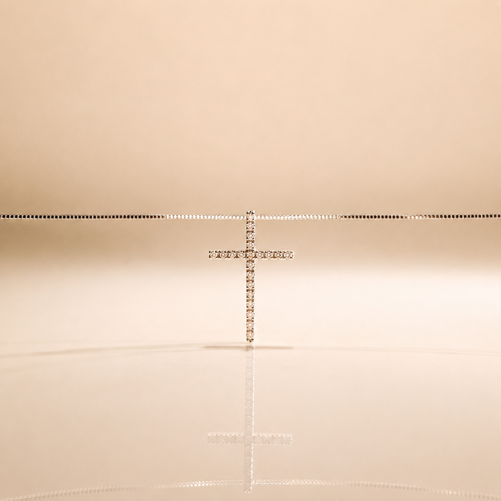 COLLIER LAVINIA DIAMANTS OR BLANC