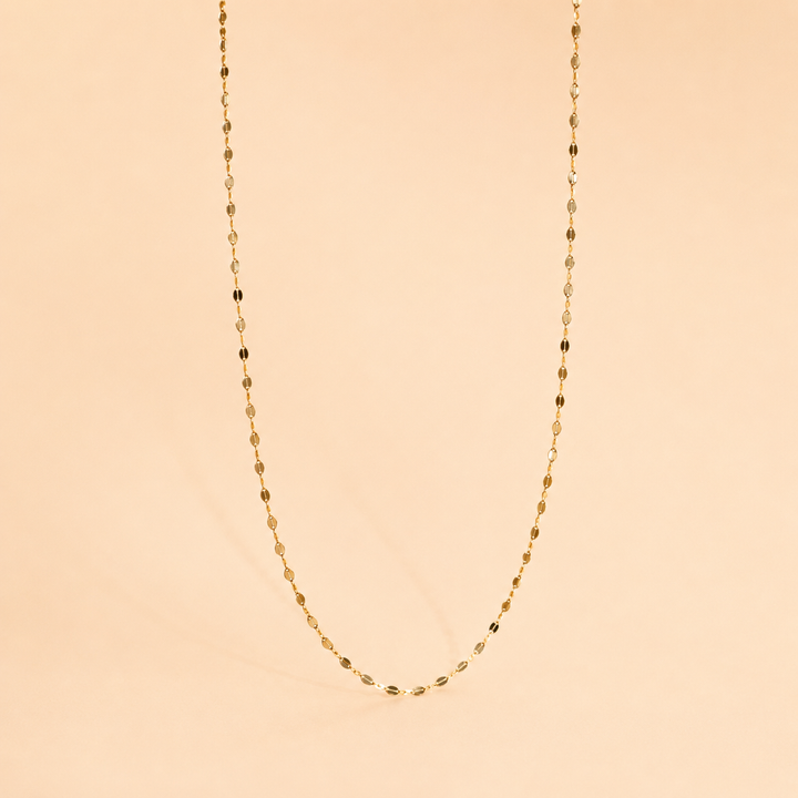 COLLIER NICOLETTA OR JAUNE