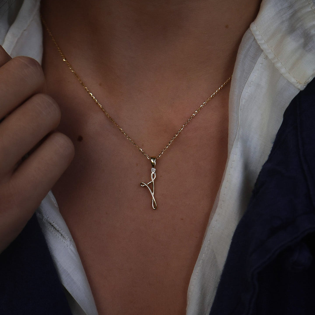 PENDENTE CORSICA LEIA DIAMANTE ORO BIANCO