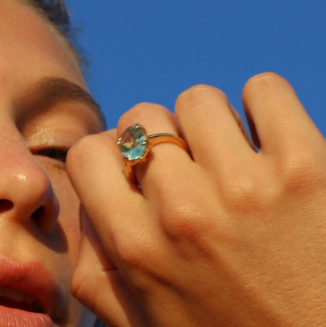 ANELLO EURIDICE ORO GIALLO