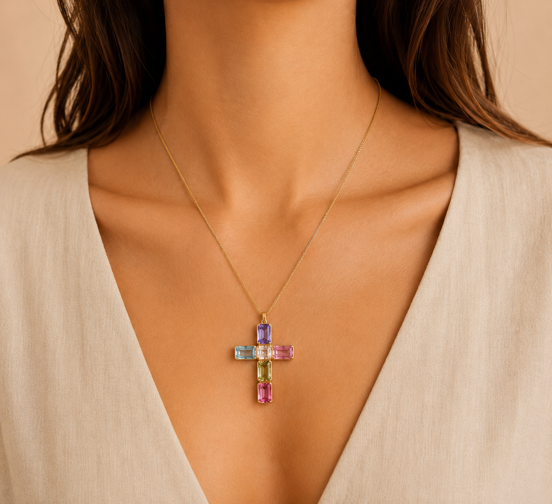 COLLIER LUZIA CARRÉE
