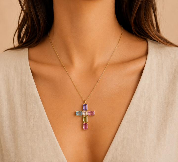 COLLIER LUZIA CARRÉE