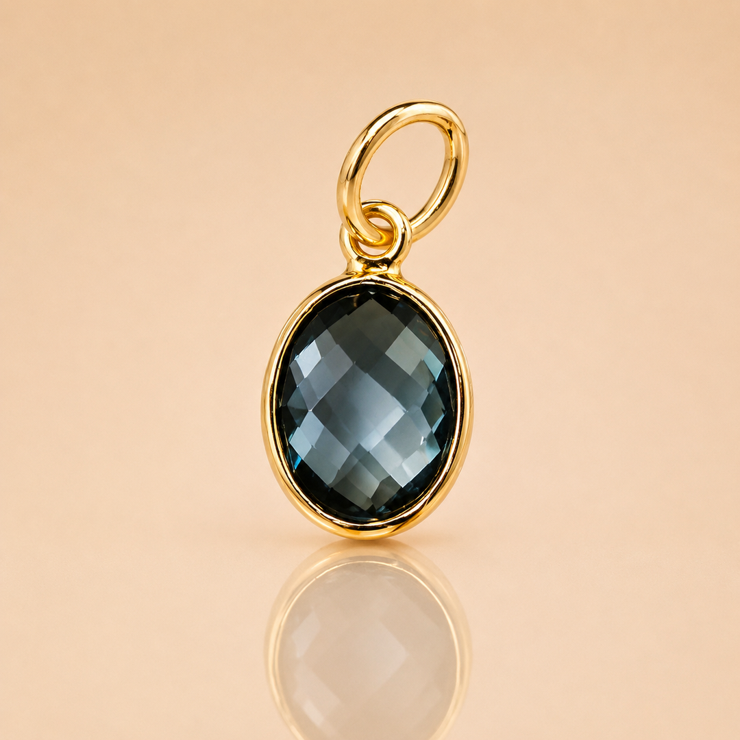 PENDENTIF PARTHENOPE BLEU ROI