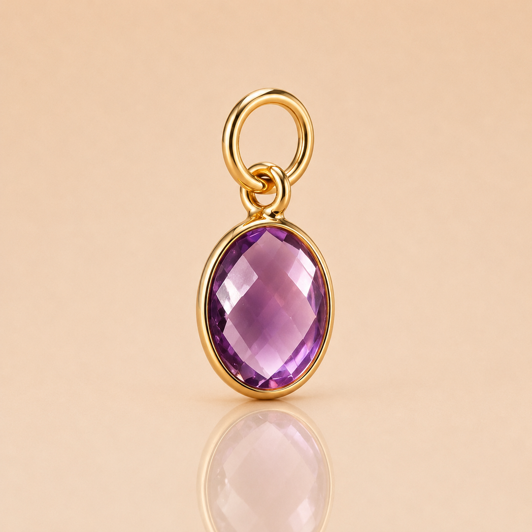 PENDENTIF PARTHENOPE AMÉTHYSTE