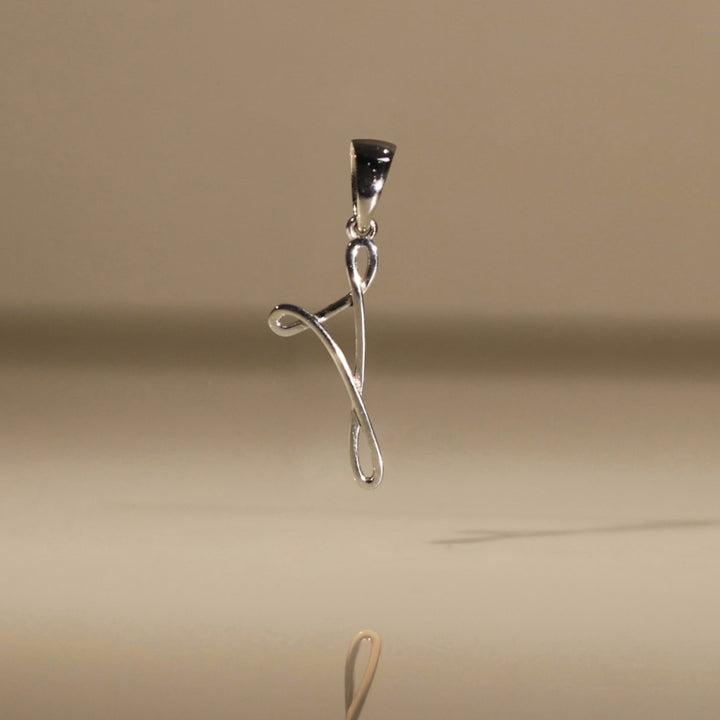 PENDENTIF CORSE LEIA OR BLANC