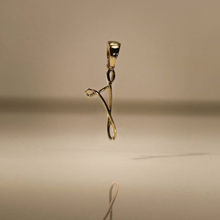 PENDENTIF CORSE LEIA OR JAUNE