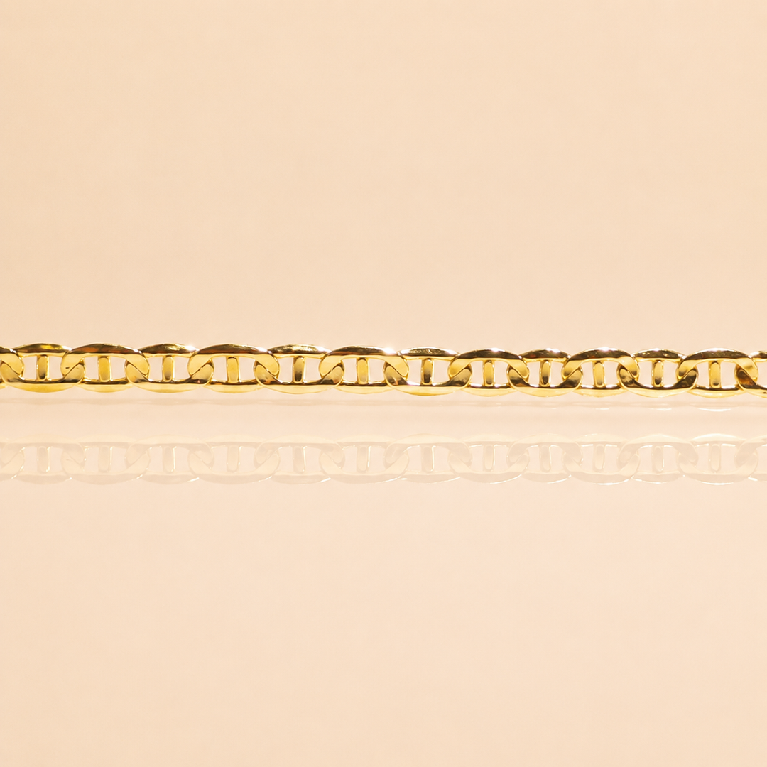 CHAINE SIMON PÀ XL OR JAUNE